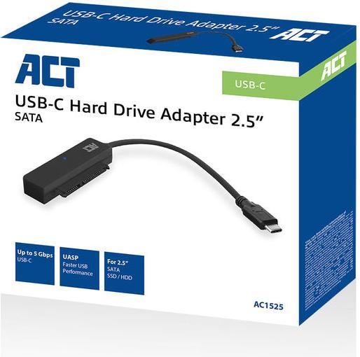 Produktbild USB-C adapter cable to 2.5" SATA HDD/SSD