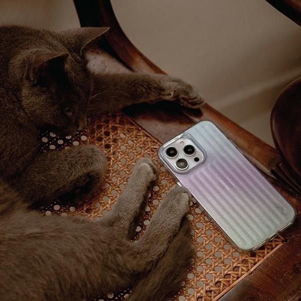 Actual product image Uniq CASE Coehl Linear Apple iPhone 14 Pro opalowy/iridescent (Apple iPhone 14 Pro)