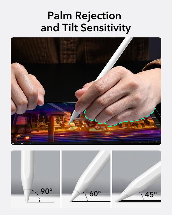 Actual product image ESR Digital Pencil Magnetic iPad