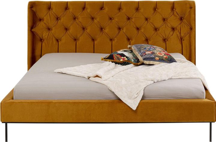 Produktbild Kare Design Bett Audrey Gold 160x200cm (160 x 200 cm)