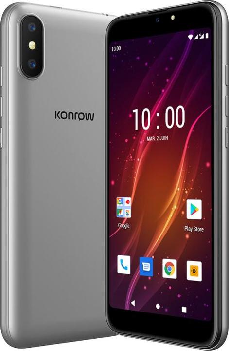 Image du produit Konrow Easy K55 (Double Sim - 4G - 5,45" - 8 Go, 1 Go RAM) Argent
