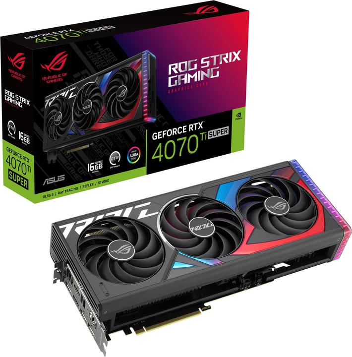 Actual product image ASUS Strix GeForce RTX 4070 Ti SUPER (16 GB)