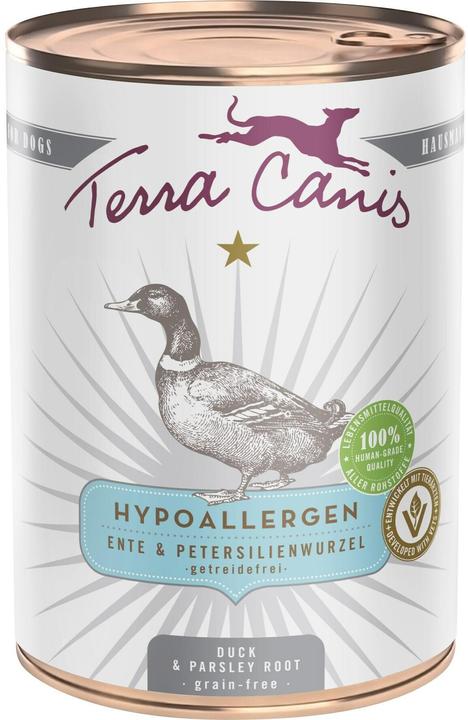 Immagine prodotto Terra Canis Cibo umido ipoallergenico all'anatra, 400 g (Adulto, 1 pz., 400 g)
