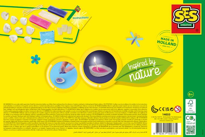 Image du produit Ses Bougies en coquillage - Inspirées par la nature