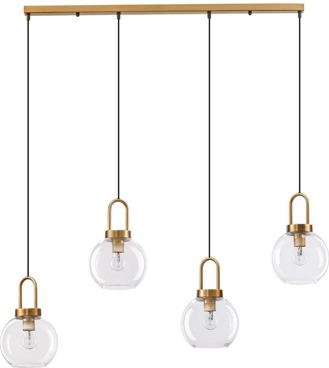 Image du produit Nova Luce IRVINE Suspension E27 quadruple or 97,5x20x155cm dimmable 9241180 (E27)