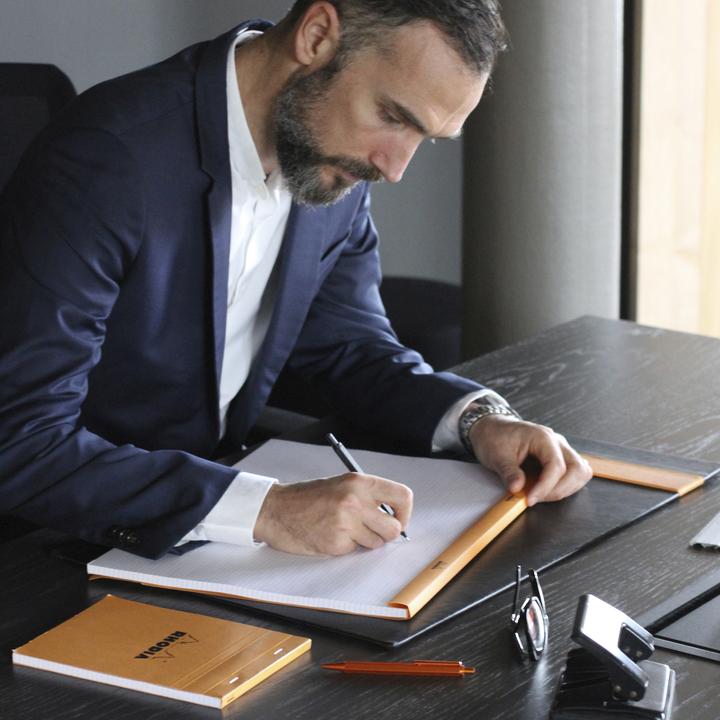 Image du produit Rhodia Blocs agrafés 80 g Basics (A3+, Quadrillé, Couverture souple)