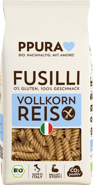 Ppura Organic Fusilli Vk rice Gf (400 g)