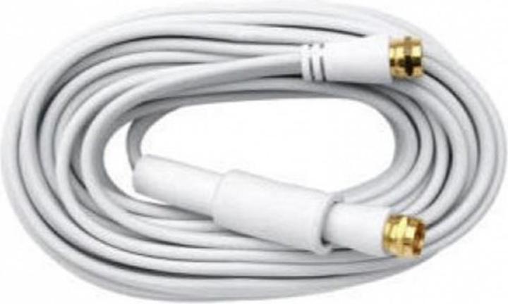 Produktbild Axing SAT-Anschlusskabel flach 3mm 10m (75 dB, Antennenkabel)
