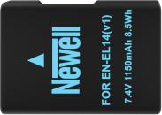 Produktbild Newell Set aus DL-USB-C Zweikanal-Ladegerät und zwei EN-EL14-Akkus für Nikon (Kamera Akku Ladegerät)