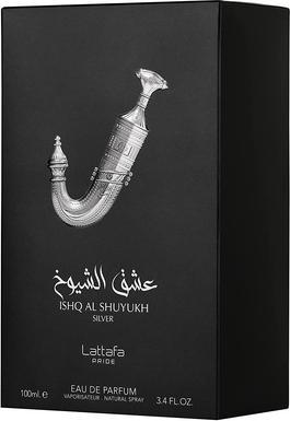 Produktbild Lattafa Perfumes Ishq Al Shuyukh Silver (Eau de Parfum, 100 ml)