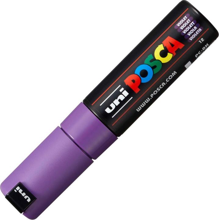 Produktbild Posca Marker PC-8K Keilspitze (Violett, 8 mm, 1 x)