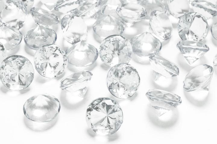 Actual product image Partydeco Scatter decoration diamonds