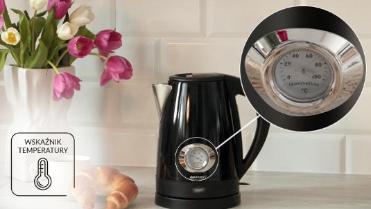 Actual product image MPM Battery Water Kettle MCZ-108/C black 1 7 L (1.70 l)