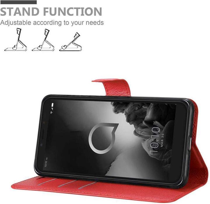 Image du produit Cadorabo Book avec fonction stand Cover (Alcatel 1C (2019))