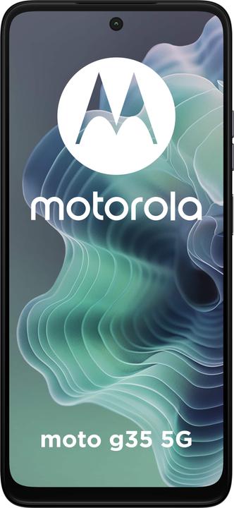 Actual product image Motorola Moto g35 5G 4-256Gb 6.72" 120Hz (256 GB, Midnight Black, 6.72", Dual SIM, 50 Mpx, 5G)