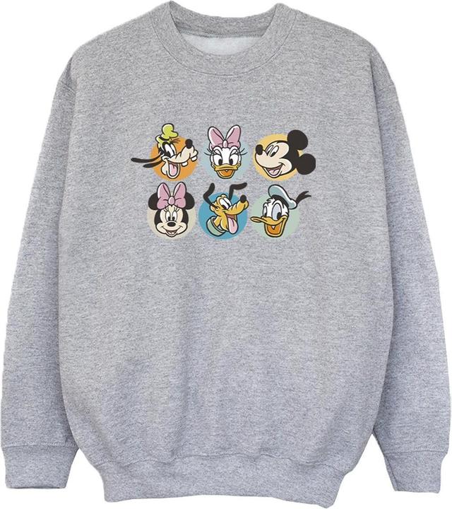 Disney Mickey Mouse And Friends Faces Sweatshirt Jungen (116)