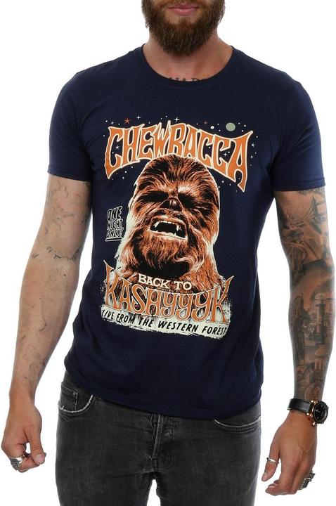 Image du produit Star Wars - T-shirt CHEWBACCA ROCK POSTER - Homme (L)