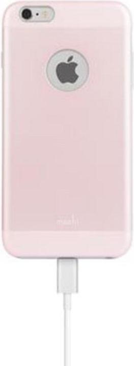 Produktbild Moshi iGlaze - ultra-slim snap on case for iPhone 6/6s Plus - Carnation Pink (Apple iPhone 6 Plus, Apple iPhone 6s Plus)