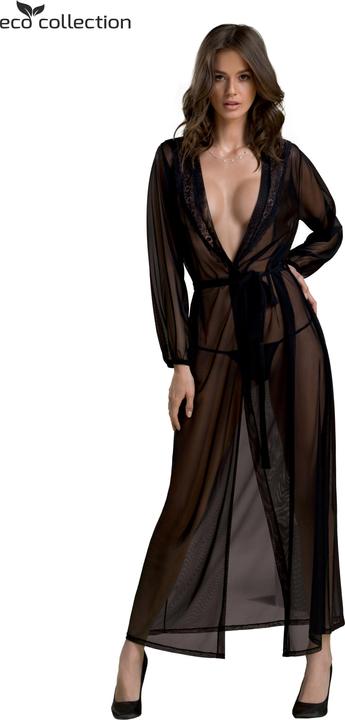 Actual product image ECO Collection Zinnia Peignoir black (L, XL)