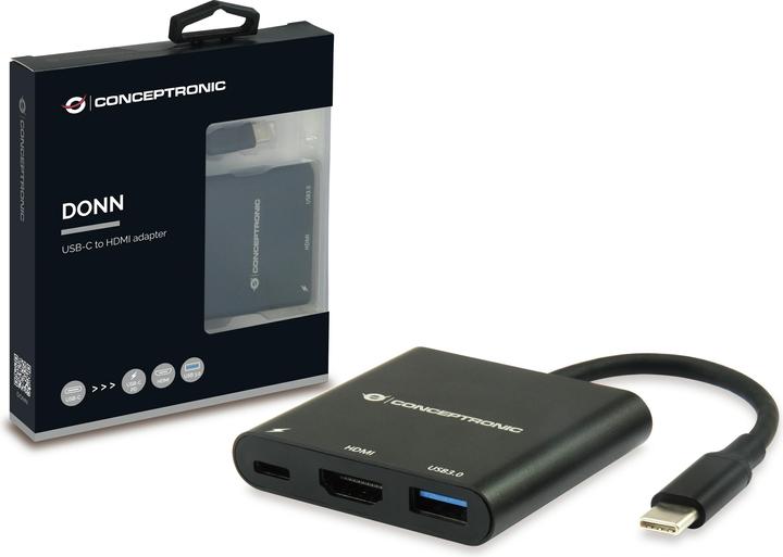 Actual product image Conceptronic USB Typ-C zu (USB-C, 1 Ports)