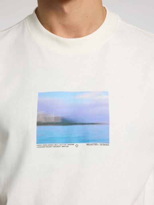 Immagine prodotto Selected Homme Print T-Shirt mit Rundhalsausschnitt (XL)