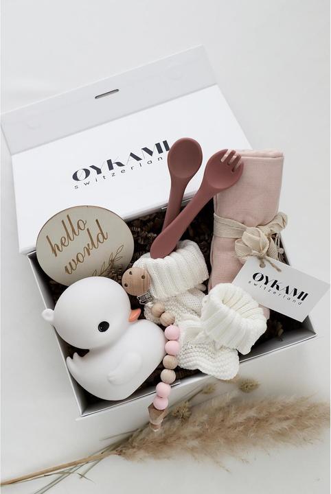 Image du produit Oykami Coffret cadeau bébé fille "Marrakesh 2" avec veilleuse