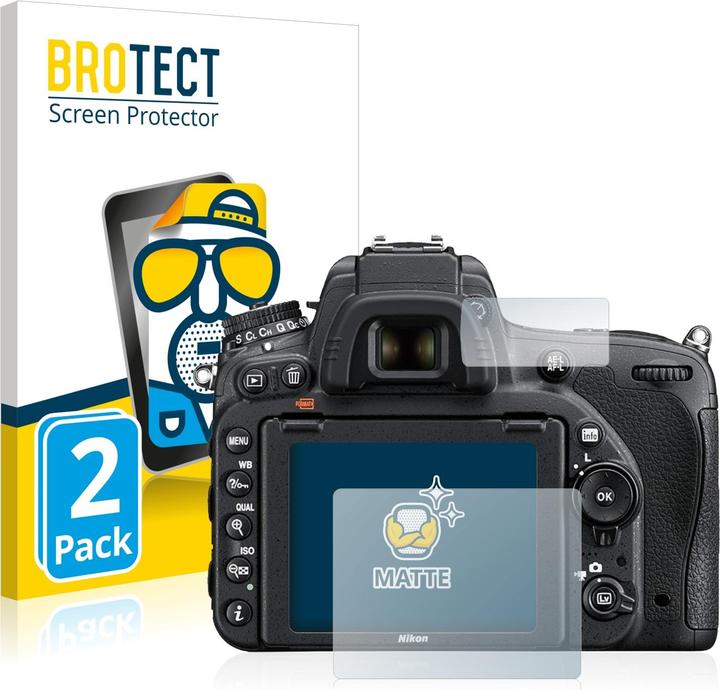 Actual product image BROTECT Anti-glare screen protector matt (Screen protector, D750)