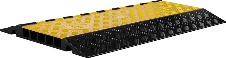 Immagine prodotto Wiltec Ponte per cavi canalizzati 50t 40km/h protezione drive-over 95x54x5.5cm cavo canalizzato Cavo (Ponte cavo, 95 cm)