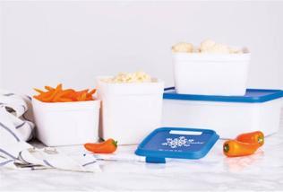 Produktbild Merkloos Tiefkühlbehälter 750 ml set mit (3 Stücken) (0.75 l)