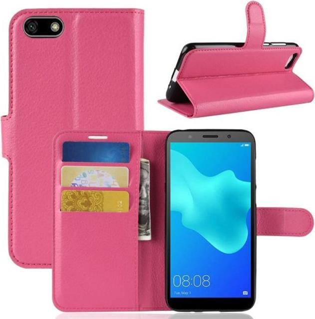 Produktbild MU Classic Litchi Leder Bookcover Series (Huawei Y5 (2018))