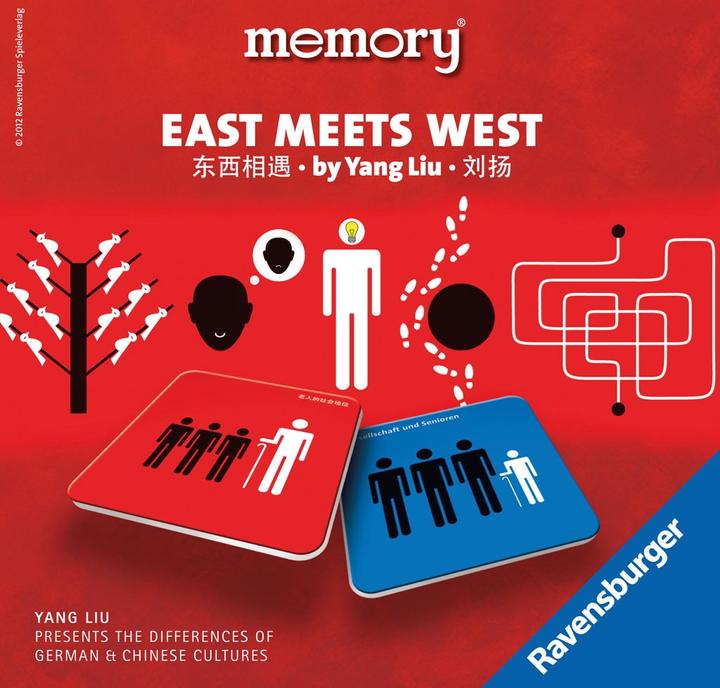 Produktbild Ravensburger East meets West memory by Yang Liu (Deutsch, Französisch, Italienisch)