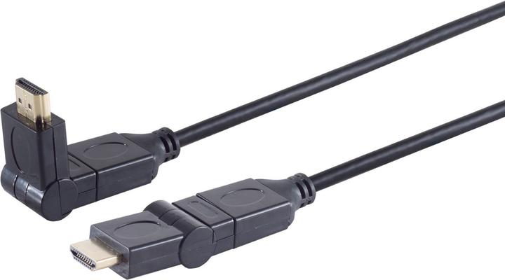 Immagine prodotto Shiverpeaks Cavo monitor 2 x HDMI tipo A angolato, 1.3b, 1,5 m (22221396) (1.50 m, HDMI)