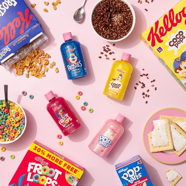 Image du produit Bubble T Gel bain et douche Kelloggs Pop Tarts 500ml (500 ml)