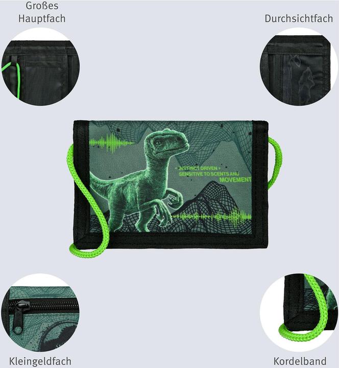 Image du produit Undercover Portefeuille Jurassic World 13 cm x 8 cm