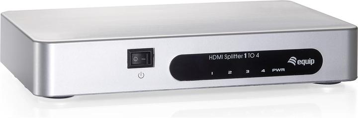 Image du produit equip Le répartiteur vidéo HDMI 4 ports prend en charge la 3D et la Full HD 1080p
