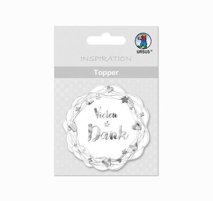 Produktbild Ursus Geschenk Topper Vielen Dank (Geschenktüte, 8 x)