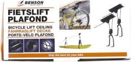 Actual product image Benson Ceiling Lift Bicycle Suspension Device Bike Holder Garage Cellar