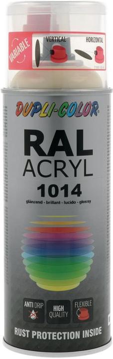 Image du produit Dupli-Color Peinture acrylique brillant RAL 1014 ivoire (Ivoire, 0.40 l)