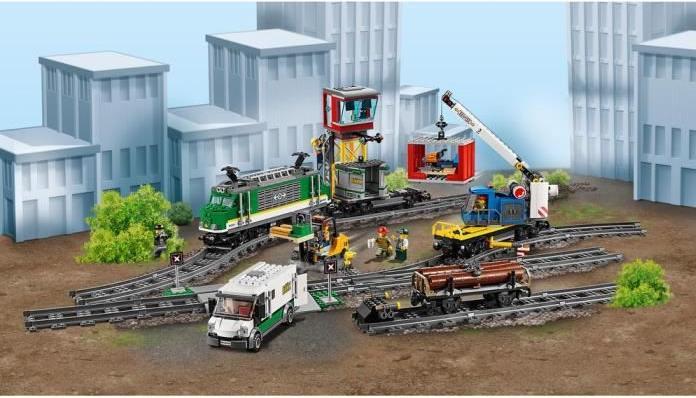 Actual product image LEGO Freight train (60198, LEGO Powered UP, LEGO City)