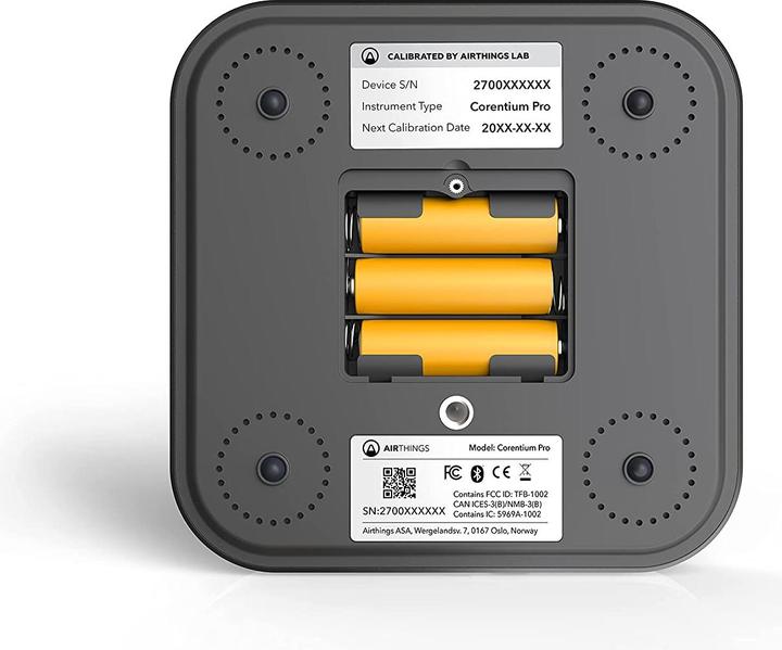 Actual product image Airthings Corentium Pro