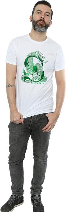 Actual product image Mens Slytherin Snake T-Shirt (S)