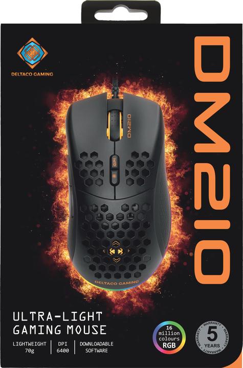 Actual product image Deltaco Gaming DM210 (Cable)