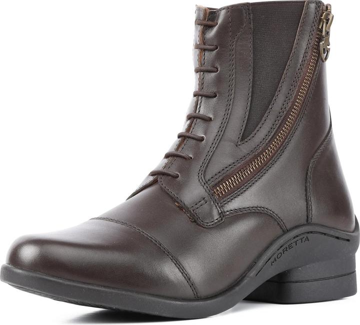 Moretta Stallstiefel Alessia Narbiges Leder