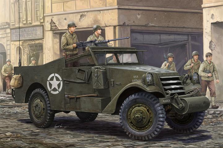 Actual product image Hobby Boss U.S. M3A1 "White Scout Car"