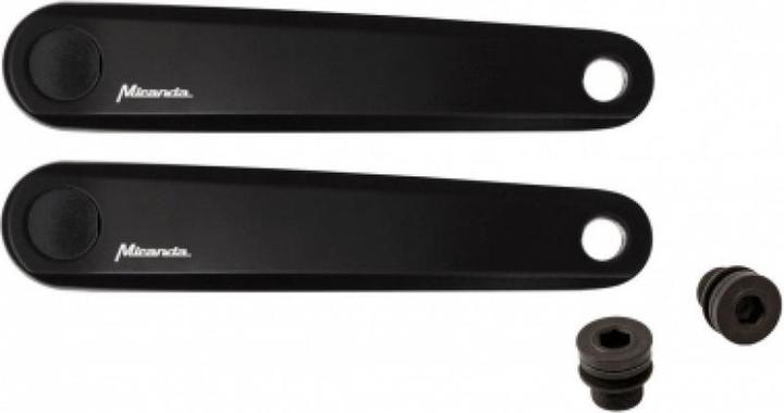 Actual product image Miranda Crankset E-Bike Bosch-1 Isis-Delta 170mm Black (170 mm)