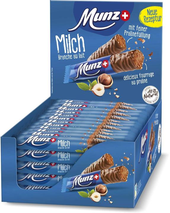 Produktbild Munz Schokolade Prügeli Milch 40 x 46 g, Produkttyp (2046 g)