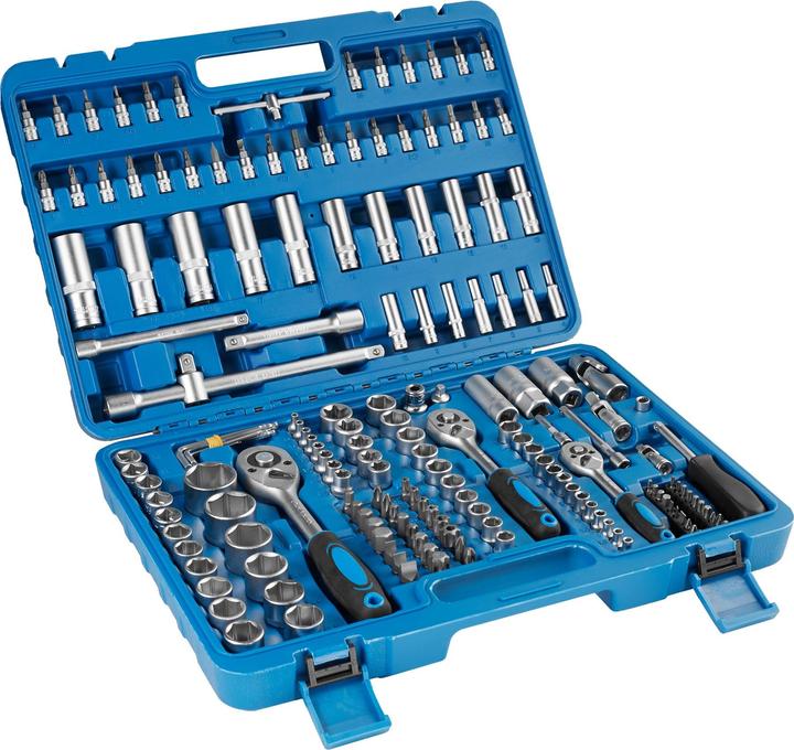 Image du produit tectake Steckschlüsselsatz (10 mm, 11 mm, 12 mm, 13 mm, 14 mm, 15 mm, 16 mm, 17 mm, 18 mm, 19 mm, 20 mm, 21 mm, 22 mm, 24 mm, 27 mm, 30 mm, 32 mm, 4 mm, 4,5 mm, 5 mm, 5,5 mm, 6 mm, 7 mm, 8 mm, 9 mm)