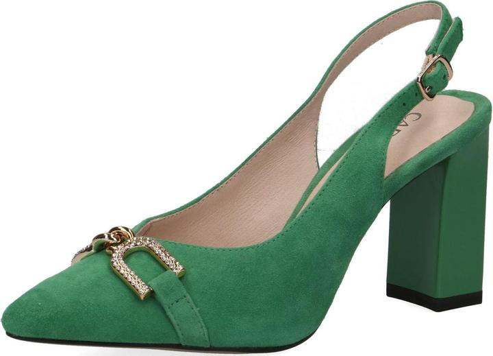 Green suede