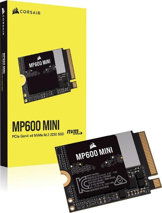Image du produit Corsair MP600 MINI (1000 Go, M.2 2230)