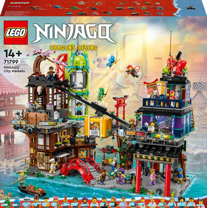 Immagine prodotto LEGO I mercati di Ninjago City (71799, LEGO Ninjago, Set LEGO rari)